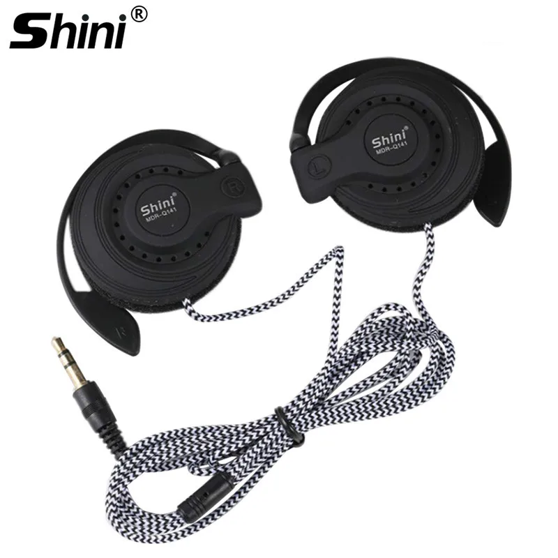 Shini Q141 стерео наушники спортивные беговые наушники крючок Bluetooth гарнитура Музыка бас наушники Handsfree для iPhone4/5/6 samsung