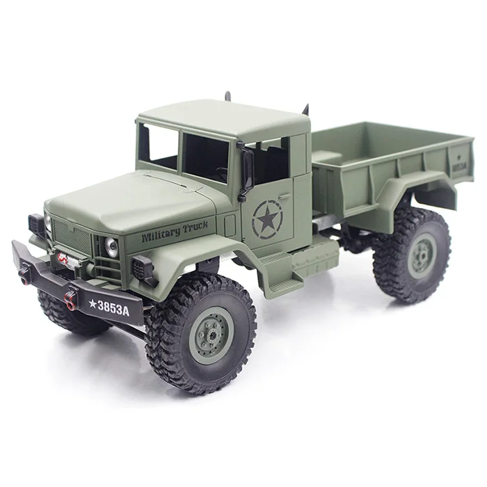 HENG LONG 3853A RC автомобили 1:16 мини внедорожный Радиоуправляемый Военный грузовик RTF С