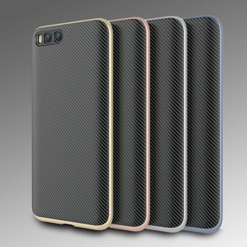 Xiaomi mi 6 чехол xiaomi mi6 Силикон + PC задняя крышка аксессуары для защиты телефона