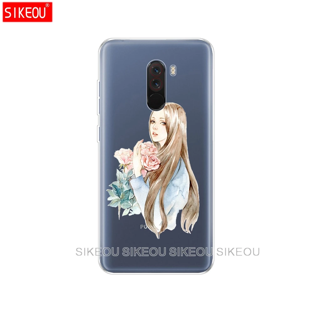 Мягкий силиконовый чехол для Xiaomi Pocophone F1 Xiomi Poco F1 чехол s Мягкий ТПУ чехол для телефона Xiaomi Pocophone F1 Global F 1 чехлы - Цвет: 33628