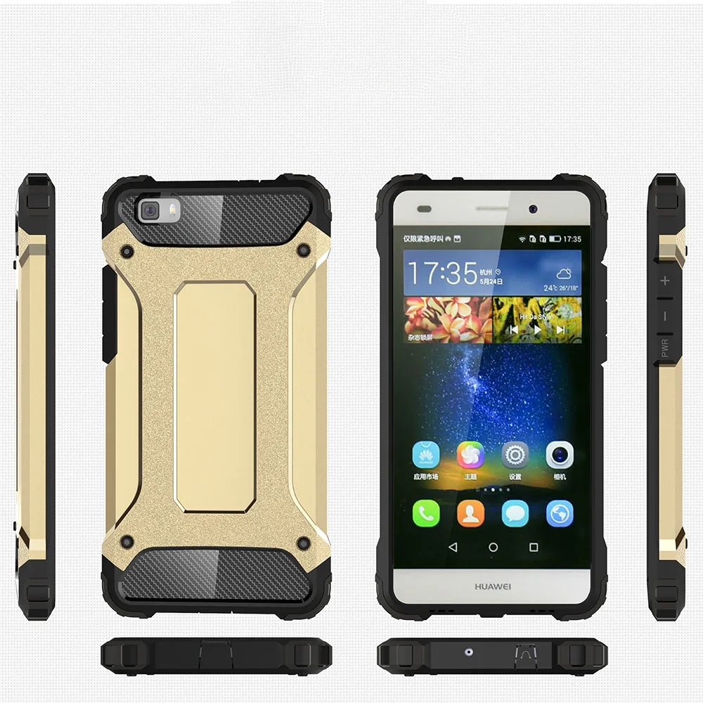 Voth Heavy Duty Protection case For HUAWEI P8 Case LITE 2017 2016 Cover PC+TPU Back |