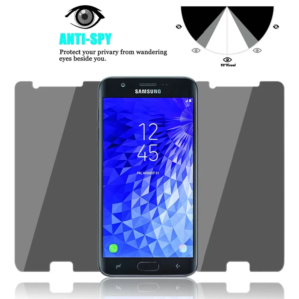 Защитное стекло закаленное для Samsung Galaxy J3 J5 J7 2017 J4 A8 J6 J8 Plus 2018|Защитные стёкла и
