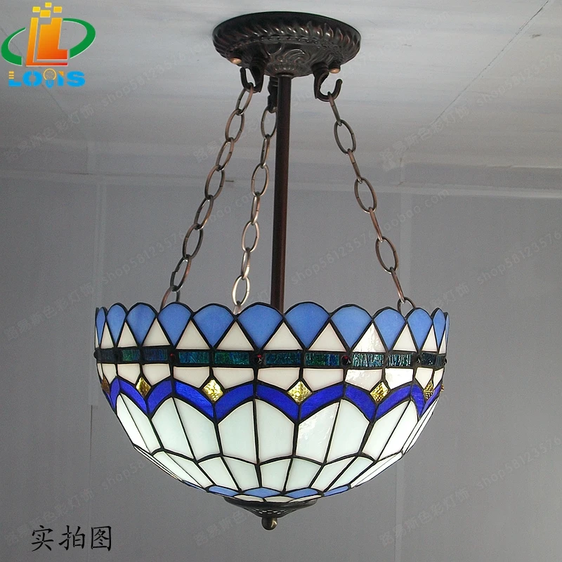 12 дюймовая настольная люстра Tiffanylamp для спальни кабинета светильники коридора