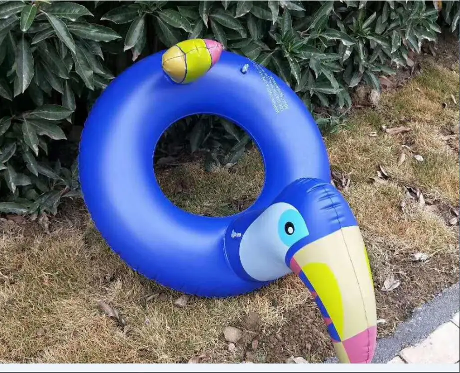 Woodpecker 120cm 150 см вечерние плавательный бассейн пончик матрац гигантские надувные крендель Clircle бассейн игрушки для купания плавание кольцо для взрослых детей - Цвет: Woodpecker 120cm