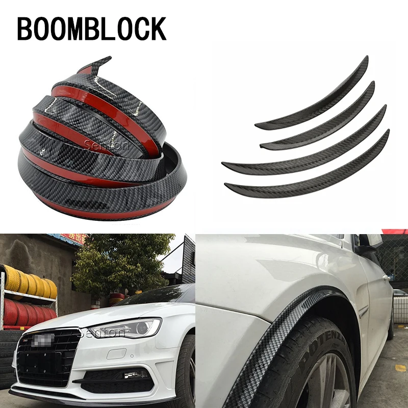 Карбоновые защитные наклейки на колесо для Fiat Punto 500 VW Polo Passat B6 B5 B7 B8 Golf 4 5 6 Tiguan