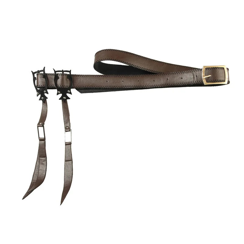 Belt Only Костюм «Игра престолов», 8 сезон, маскарадный костюм Арьи Старк, плащ, кожаная куртка, наряд на Хэллоуин для девочек, на заказ - Цвет: Belt Only