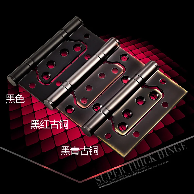 Про нержавеющей стали подшипник плоские открытые дверные петли складной лист 4