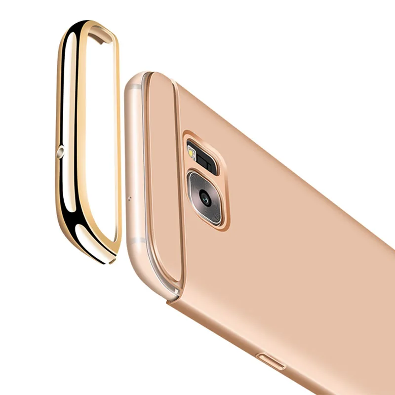 YueTuo Роскошный чехол 3 в 1 для Samsung Galaxy Note5 Note 5 N9200 Чехлы оригинальный золотой тонкий