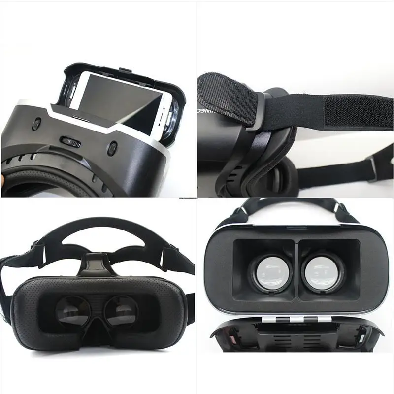 Новый VR Shinecon II 2 0 шлем картонные очки виртуальной реальности мобильный телефон 3D