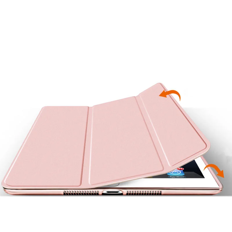 Чехол для iPad 9 7 дюймов 2018 A1893 новая модель искусственная кожа ультра тонкий
