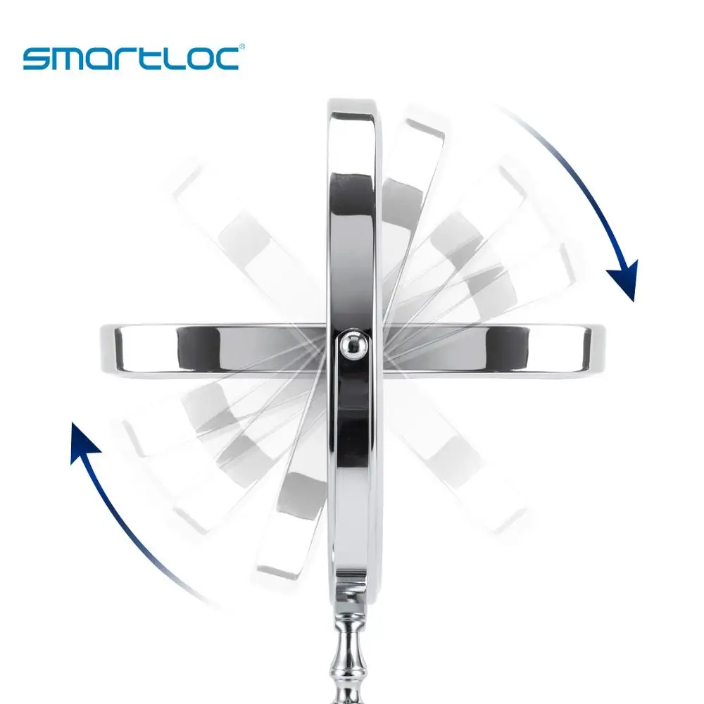 Smartloc 20 см 2-сторонняя железная подставка искусственное зеркало для ванной