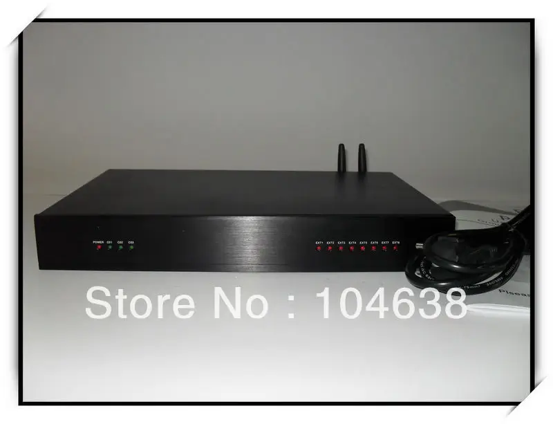 Китайский производитель PBX Прямая поставка VinTelecom 308TS + (2GSM) с функцией DISA/Fax-Новинка