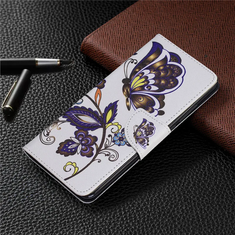 Чехол для Xiaomi Redmi 7A, кожаный чехол для Fundas Xiaomi Redmi 7, чехол для Redmi 7A, чехол-кошелек, окрашенные чехлы для телефонов с подставкой