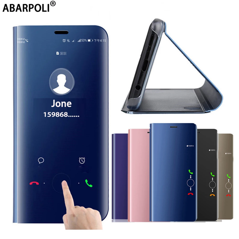 Флип-Чехлы mi rror для Xiaomi mi 8 9 9SE A2 Lite Red mi Go 7 Note 5 6 7 5 Plus 6A 6 Pro 4X Pocophone F1 чехол на красный mi K20 Pro 9t