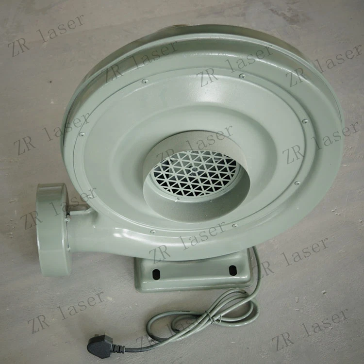 220V 550W Вытяжной вентилятор воздуходувки центробежные для CO2 лазерная гравировка ZuRong