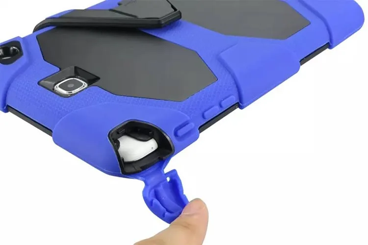 Дети противоударный чехол для samsung Galaxy Tab 9 7 дюймов SM T550 T551 T555 T555C планшета Мягкая
