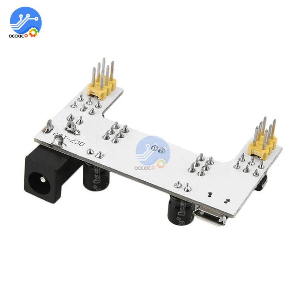 MB102 макетная плата модуль питания микро usb интерфейс для Arduino DC 7 12V 2 канала платы| |