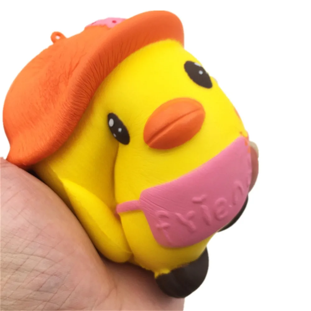 Новинка 2018 Jumbo Kawaii мягкие милые медленно поднимающиеся цыплята малышки ЧУК рефиф