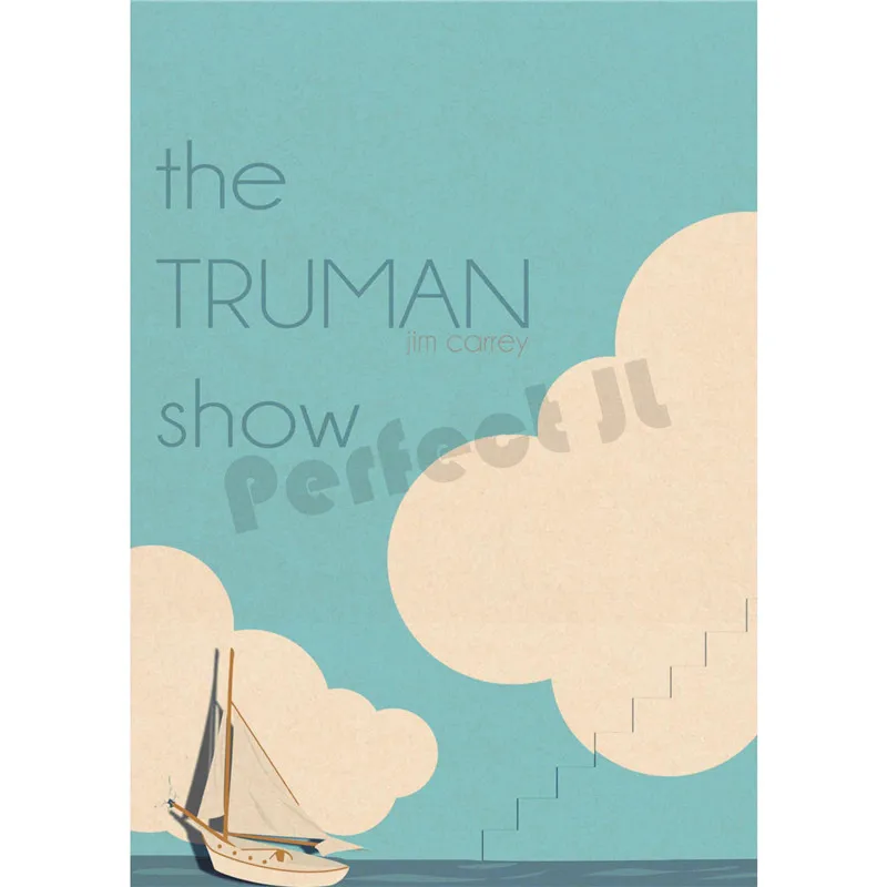 Декор для дома Truman Show плакат из крафт фильма наклейки на стену|wall sticker|home