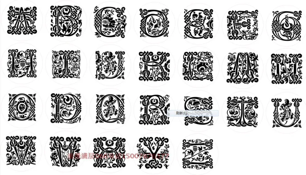 

Wax Seal Copper head Curlicue Cable 26 Letters DIY Scrapbooking Vintage wax sealing stamp wedding invitation/envelop gift seal