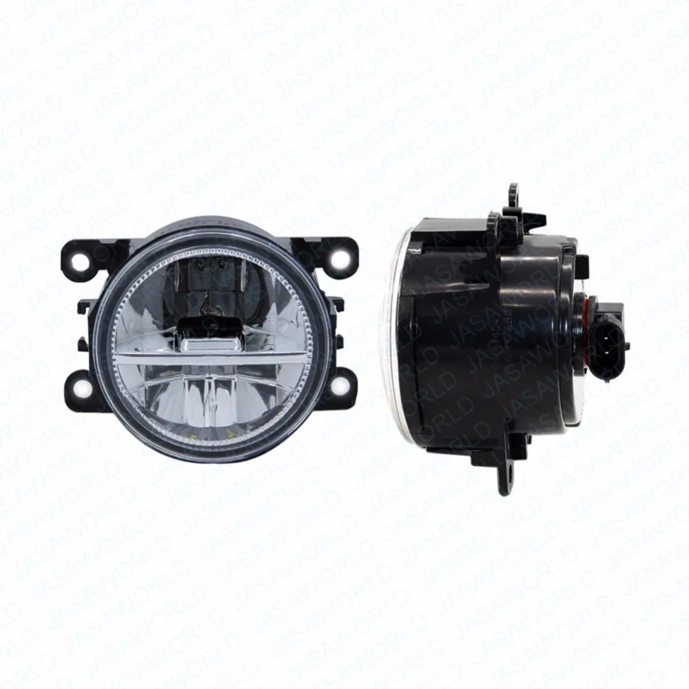 Автомобильный Стайлинг круглые светодиодный Противотуманные фары на передний