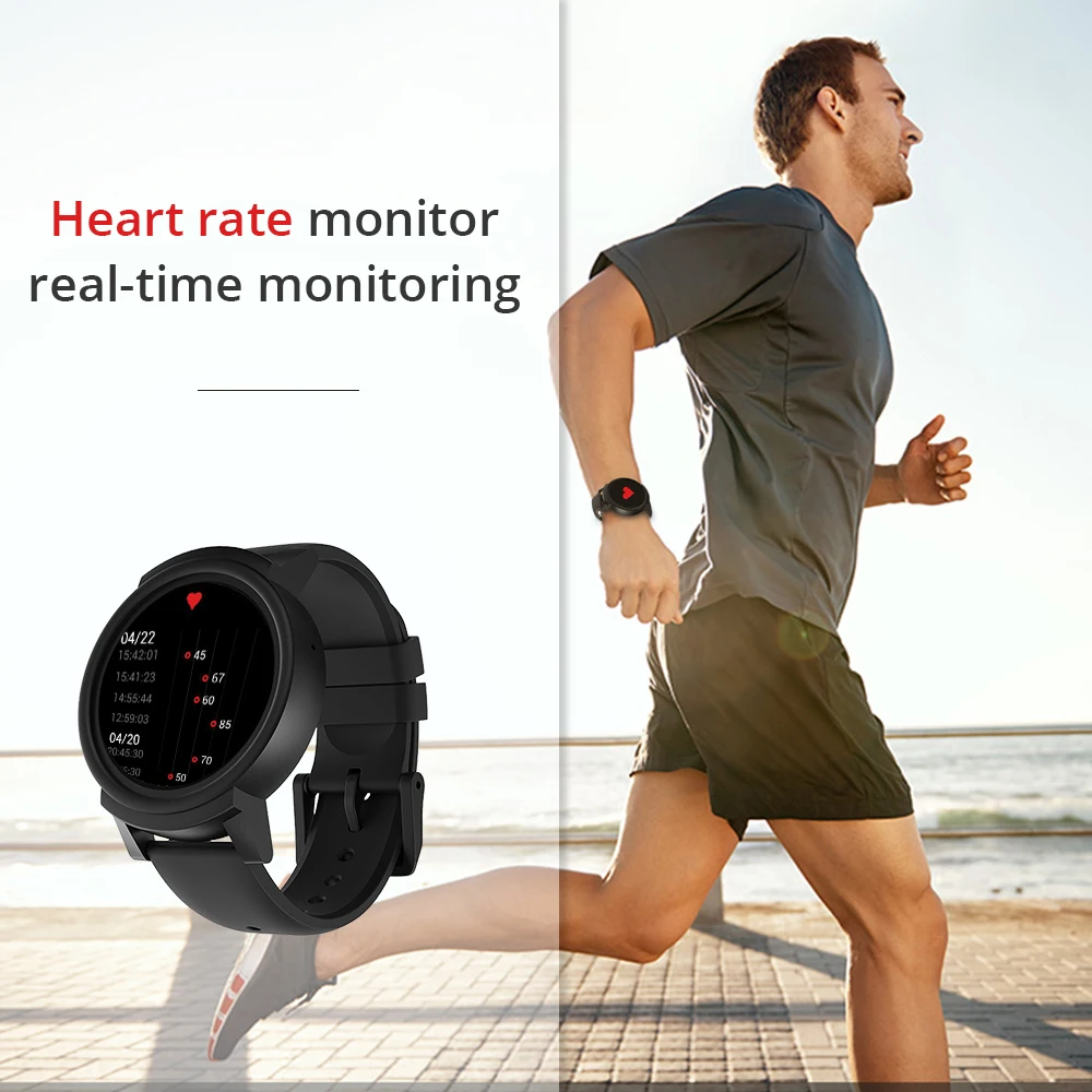 Оригинальный Ticwatch E смарт-часы Android Wear OS Dual Core WI-FI gps Smartwatch телефон IP67