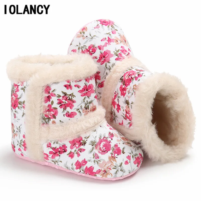 Зимние сапоги из хлопчатобумажной ткани детская обувь ботинки для девочек