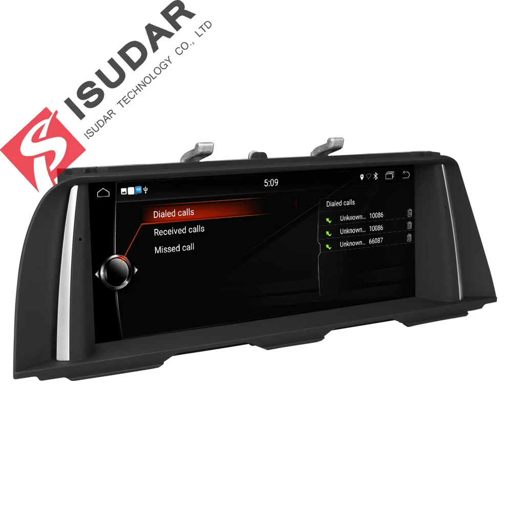 Isudar Автомагнитола на Android 7.1.1 для Автомобилей BMW 5 Серий F10/F11/520 (2011-2016) Для CIC/NBT 10.25