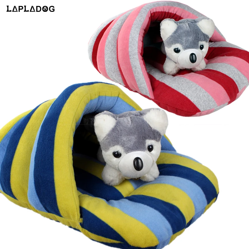 LAPLADOG 65x40 см теплая зимняя кровать для собак и кошек флисовая кошек|dog cat bed|cat beddog house