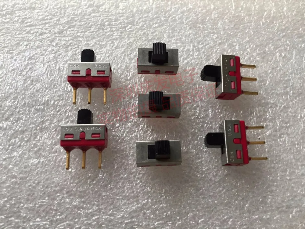 Оригинальный новый 100% долговечный скользящий переключатель 3pin 3 переключения