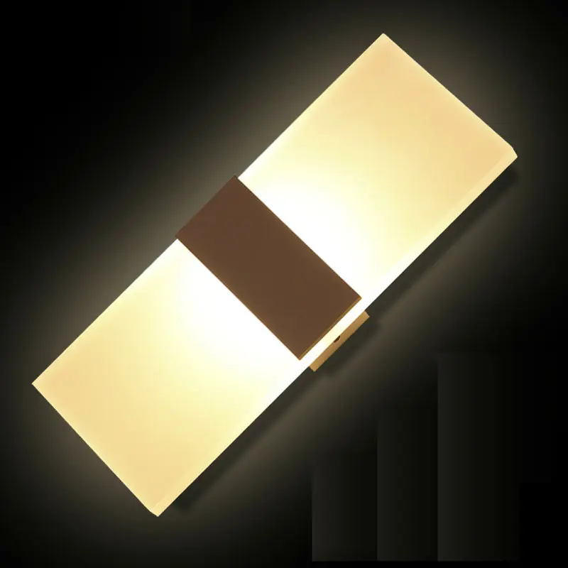 On Sale Modern Minimalism Acrylic Led Wall Lamp For Living Room Background Bedroom Aisle Entrance Bathroom Mirror Light 1839 | Освещение