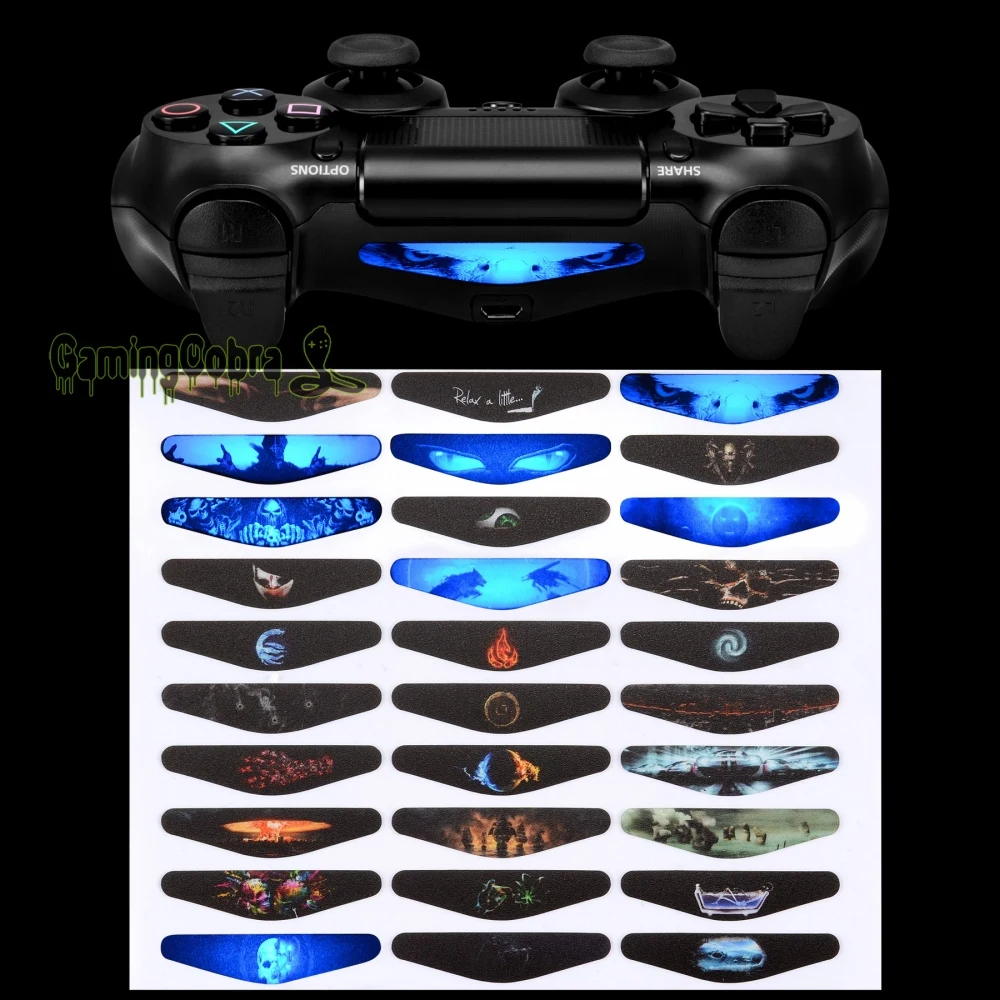 30 комплектов цветных наклеек для контроллера PS4 Pro Slim|stickers cover|sticker designstickers stickers |