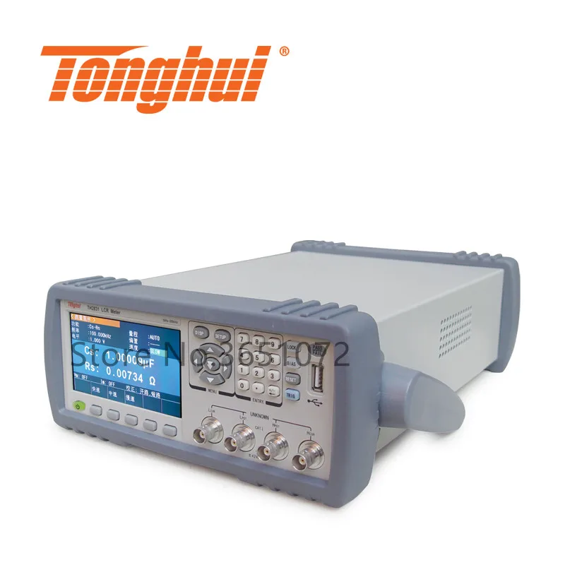 TH2831 RLC метр Китай LCR с функцией DCR 50 Гц-200 кГц 37 частотных точек 0.1% точность |