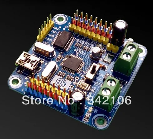 Бесплатная доставка! Новый 16-канальный сервомотор USB UART контроллер драйвер Плата