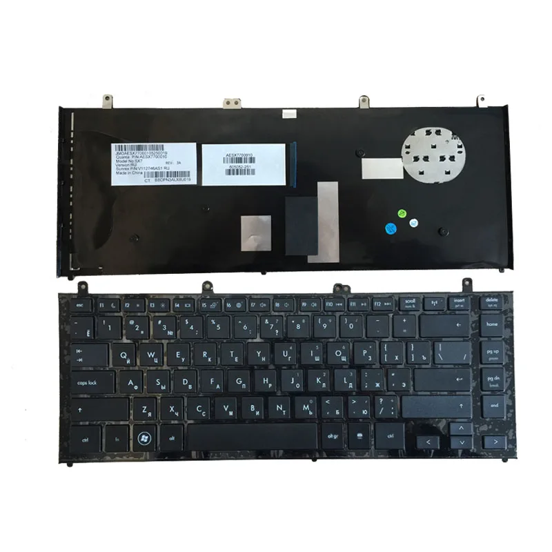 Русская клавиатура для ноутбука hp 4321 S 4326 4325 4320 RU черная с каркасом ноутбука|keyboard