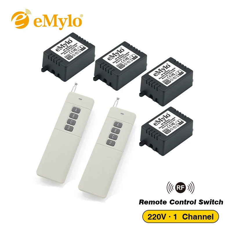 Фото EMylo Беспроводной дистанционного Управление светильник Led переключатель AC220V-230V-240V EMylo Беспроводной дистанционного Управление светильник Led переключатель AC220V-230V-240V