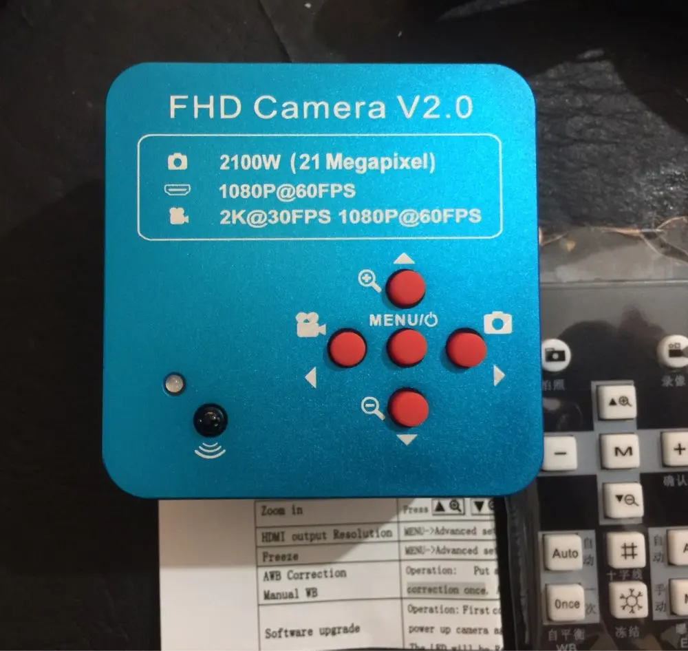 21MP HDMI USB промышленный микроскоп набор камер 2K 1080P HD видеокамера
