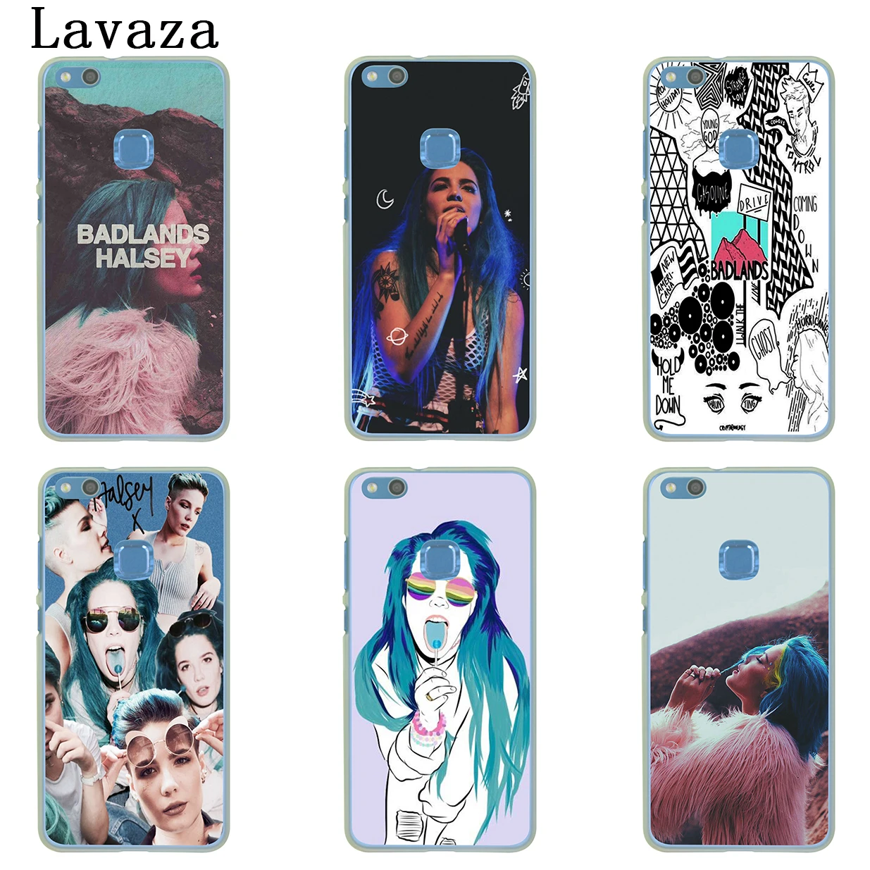 Чехол для телефона Lavaza Halsey с текстом песни Badlands Huawei Y9 Y7 Prime 2018 2019 Honor 20 8A 8X 8 9 9X 10 Lite 7C