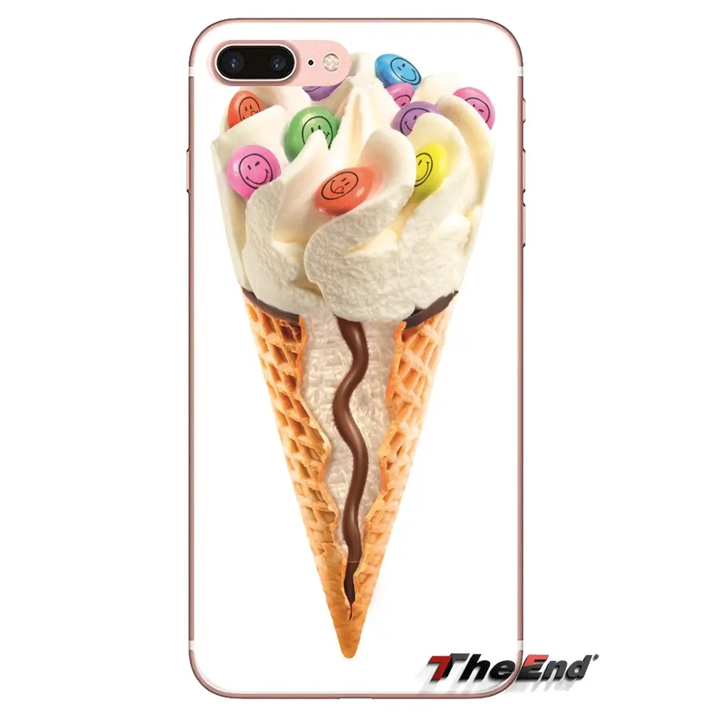 For Samsung Galaxy J1 J2 J3 J4 J5 J6 J7 J8 Plus 2018 Prime 2015 2016 2017 Waffle Cone HD Wallpapers Transparent TPU Cases Covers |