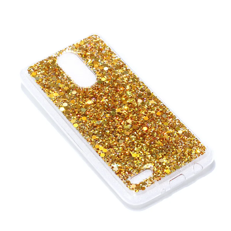 For LG K8 2017 X240 M200N Case Colored Shiny Glitter Silicon TPU Gel Soft Back Cover Phone for M200 |