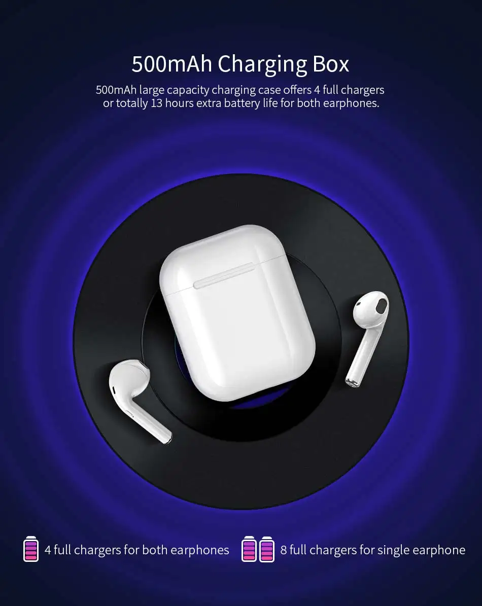 i10 наушники беспроводные СПЦ беспроводной Bluetooth наушники с микрофоном миниатюрные беспроводные наушники гарнитуры громкой связи для Air стручки i10 наушники