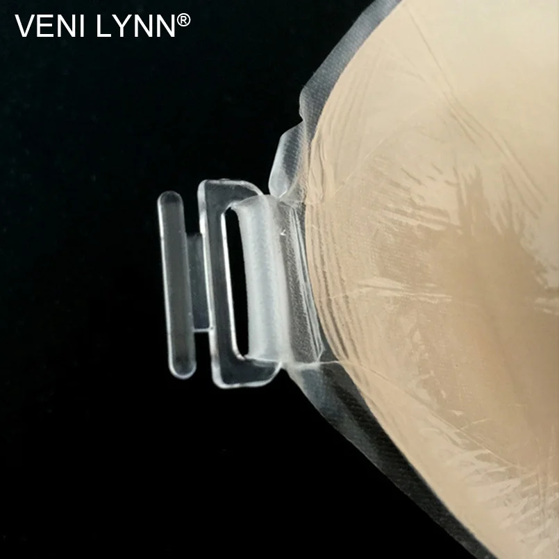 VENI LYNN плотные 1/2 чашки самоклеющиеся розовые на гелевой основе силиконовый