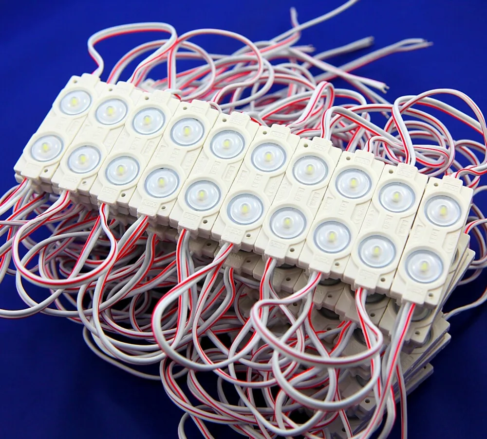 Светодиодная лента CREE 6000K/1 2 W/12V/IP65/2 светодиодный модуль водонепроницаемый