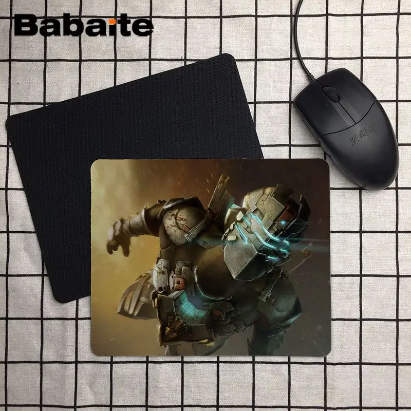 Babaite новый дизайн Dead Space lassc Clarke высокоскоростной коврик для мыши Размер 18x22 см 25x29