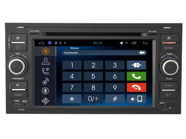 Android 5.1.1 АВТОМОБИЛЬ Аудио dvd плеер ДЛЯ FORD GALAXY/ТРАНЗИТ/KUGA gps Мультимедиа головного