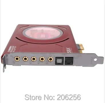 Бесплатная доставка оригинальный креативный звуковой бластер Z PCIe звуковая