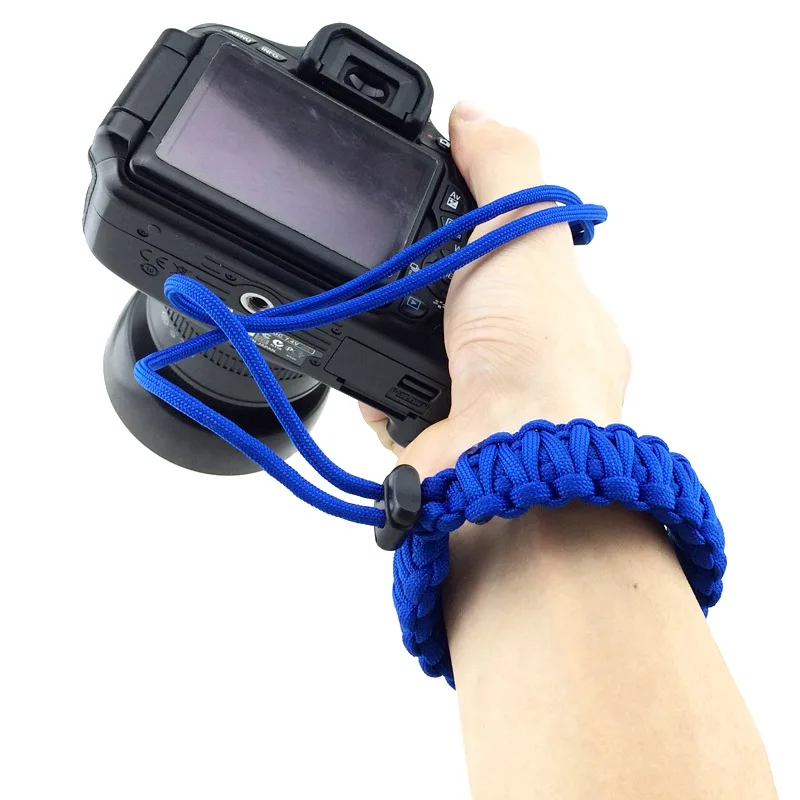Новое поступление наручный ремешок для цифровой камеры Paracord плетеный браслет Nikon