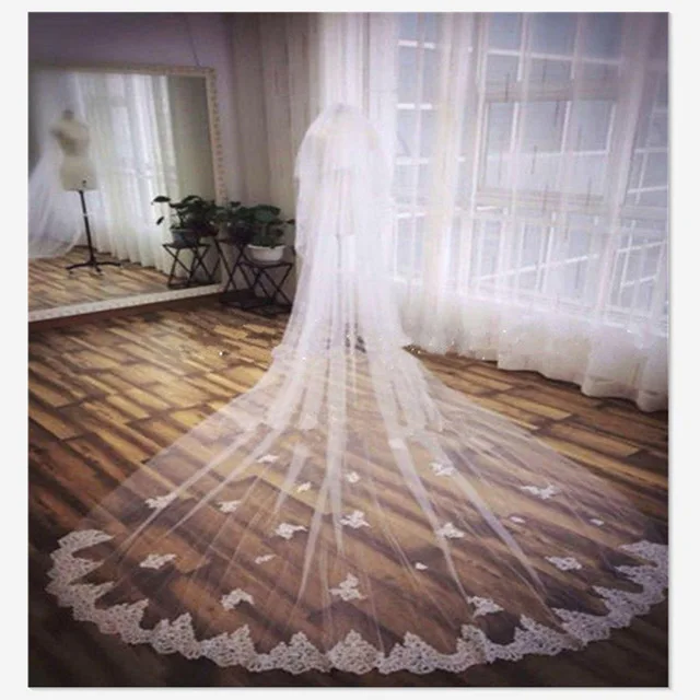 Фата свадебная 2 слоя 3 метра белый или слоновой кости|bridal veil|bridal veil styleswedding bridal |