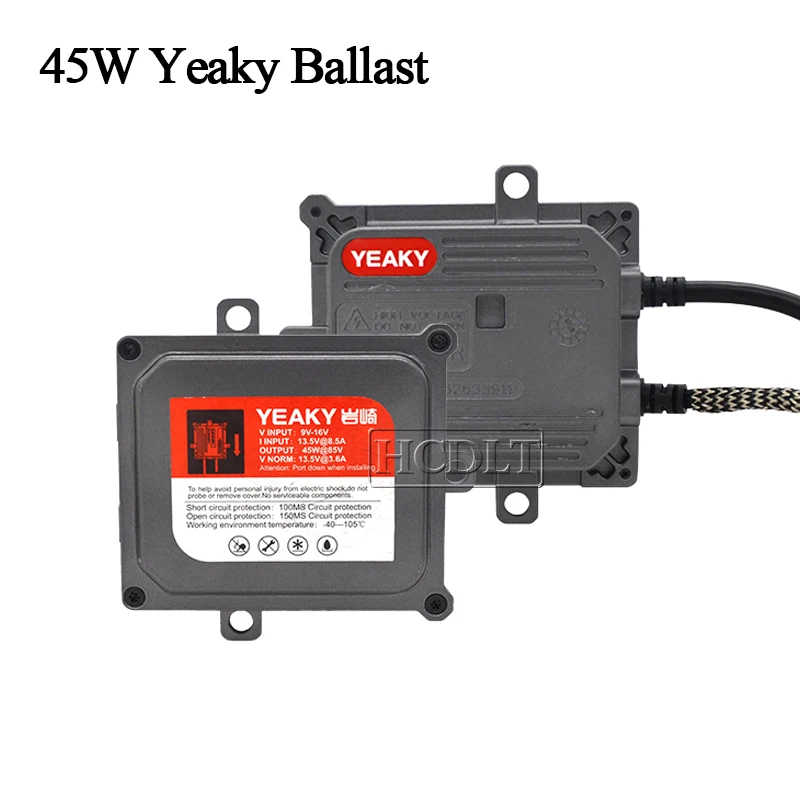 HCDLT Премиум 45 Вт Yeaky Быстрый Яркий ксеноновый комплект H11 5500K H1 H3 HB3 HB4 H7 ксеноновая