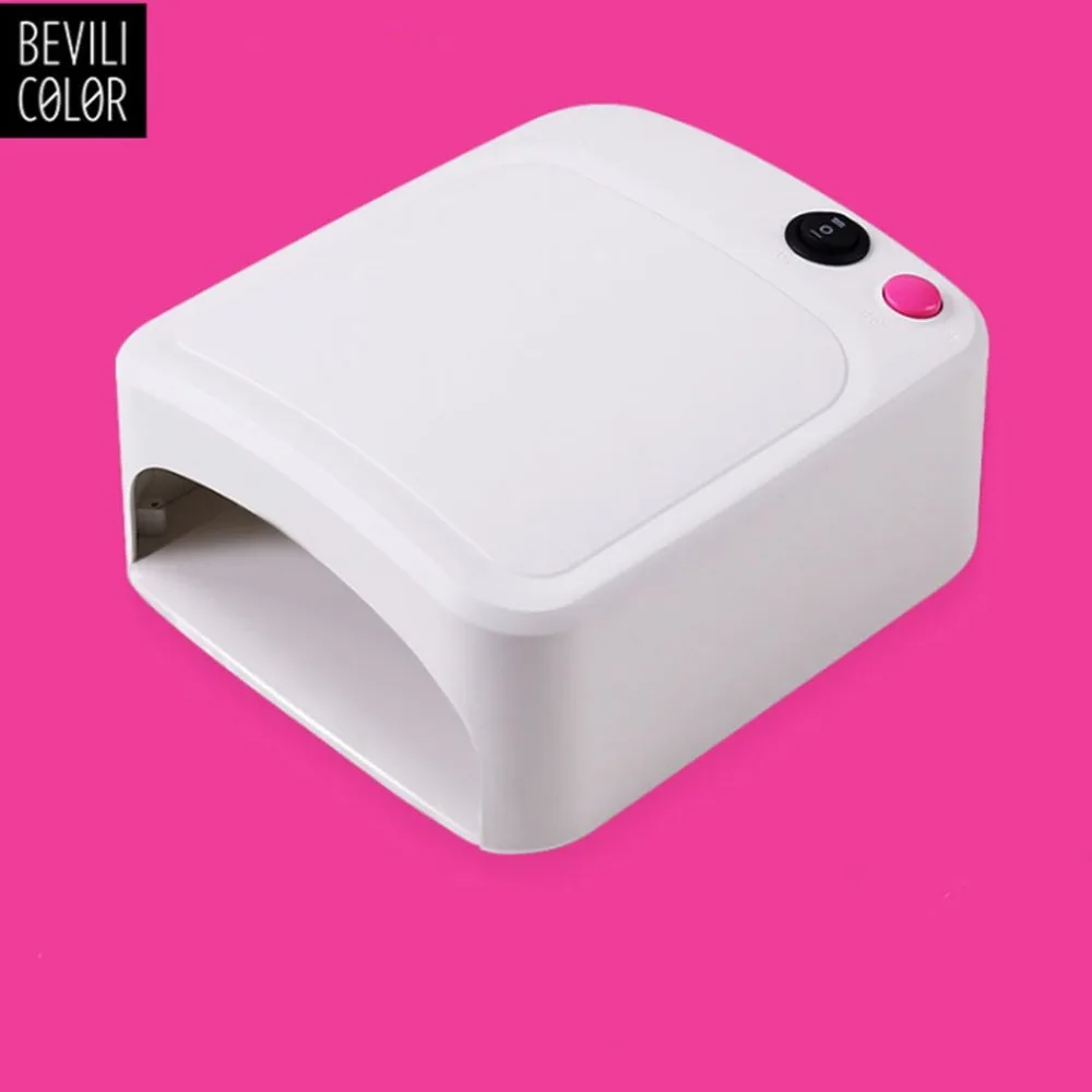 Светодиодный УФ светильник для сушки гель лака 36 Вт оборудование дизайна ногтей